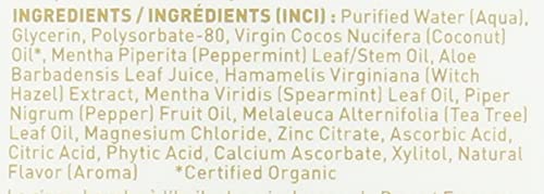 Desert Essence Coconut Oil Mouthwash - Alcohol & Sugar-Free | Gum Health & Fresh Breath (Adults & Kids 6+)
