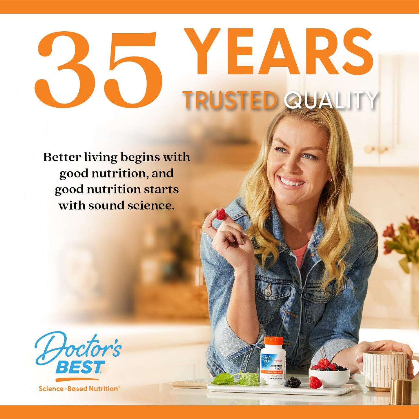 Doctor's Best High Absorption CoQ10 - Heart & Energy Support | 60 Veggie Softgels