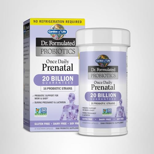 Garden of Life Dr. Formulated Once Daily Prenatal Probiotic - 20B CFU, 16 Strains