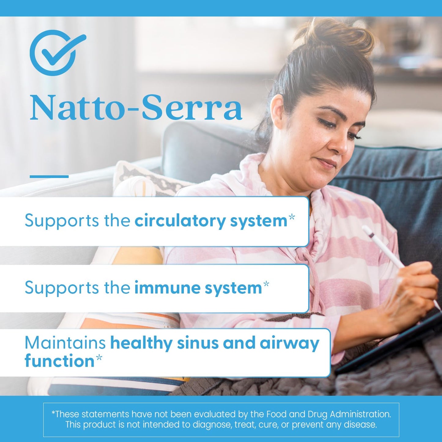 Doctor's Best Natto-Serra – Circulation & Immune Support, 90 Veggie Caps