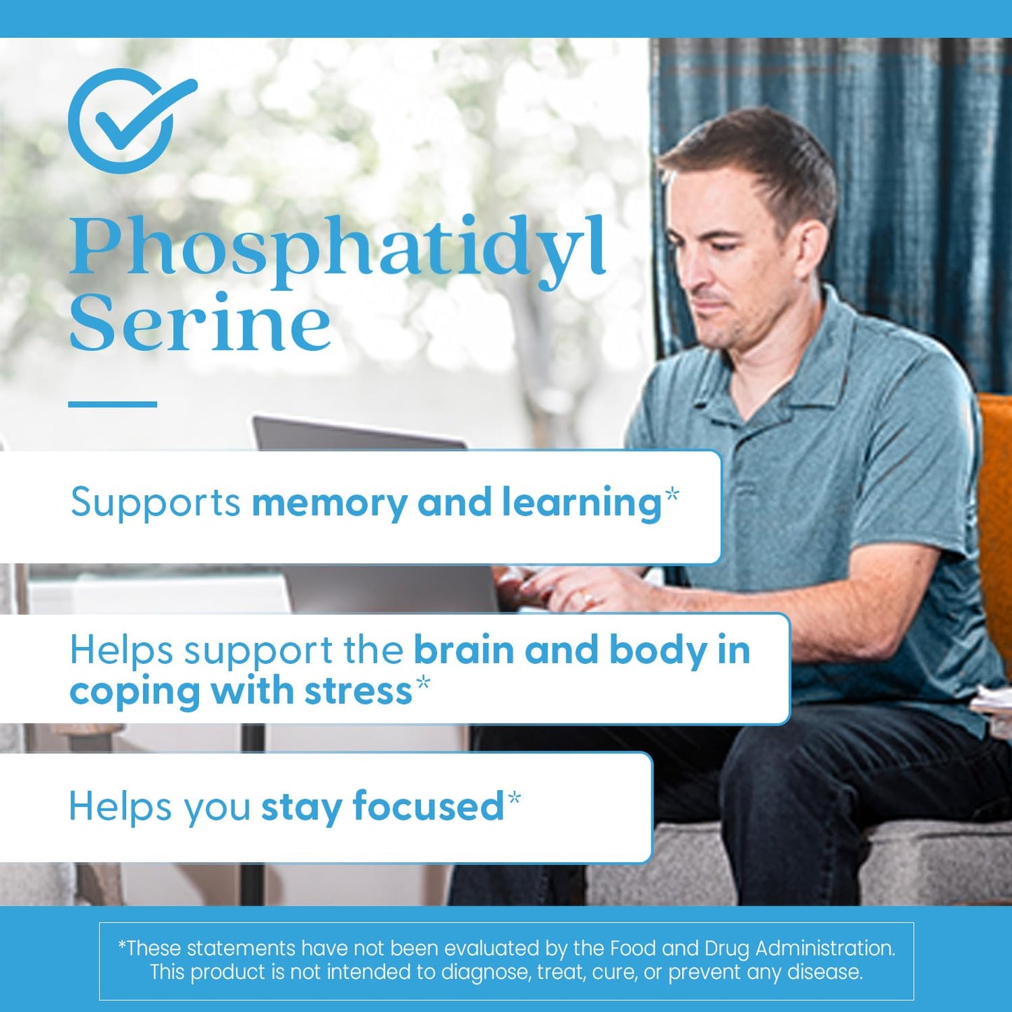 Doctor's Best Best Phosphatidylserine 100, 120-Count | Brain Support Supplement