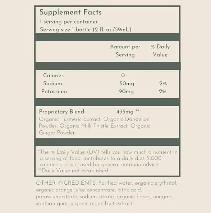 Dose for Your Liver – Pack of 2 (2 fl oz) Organic Liver Support