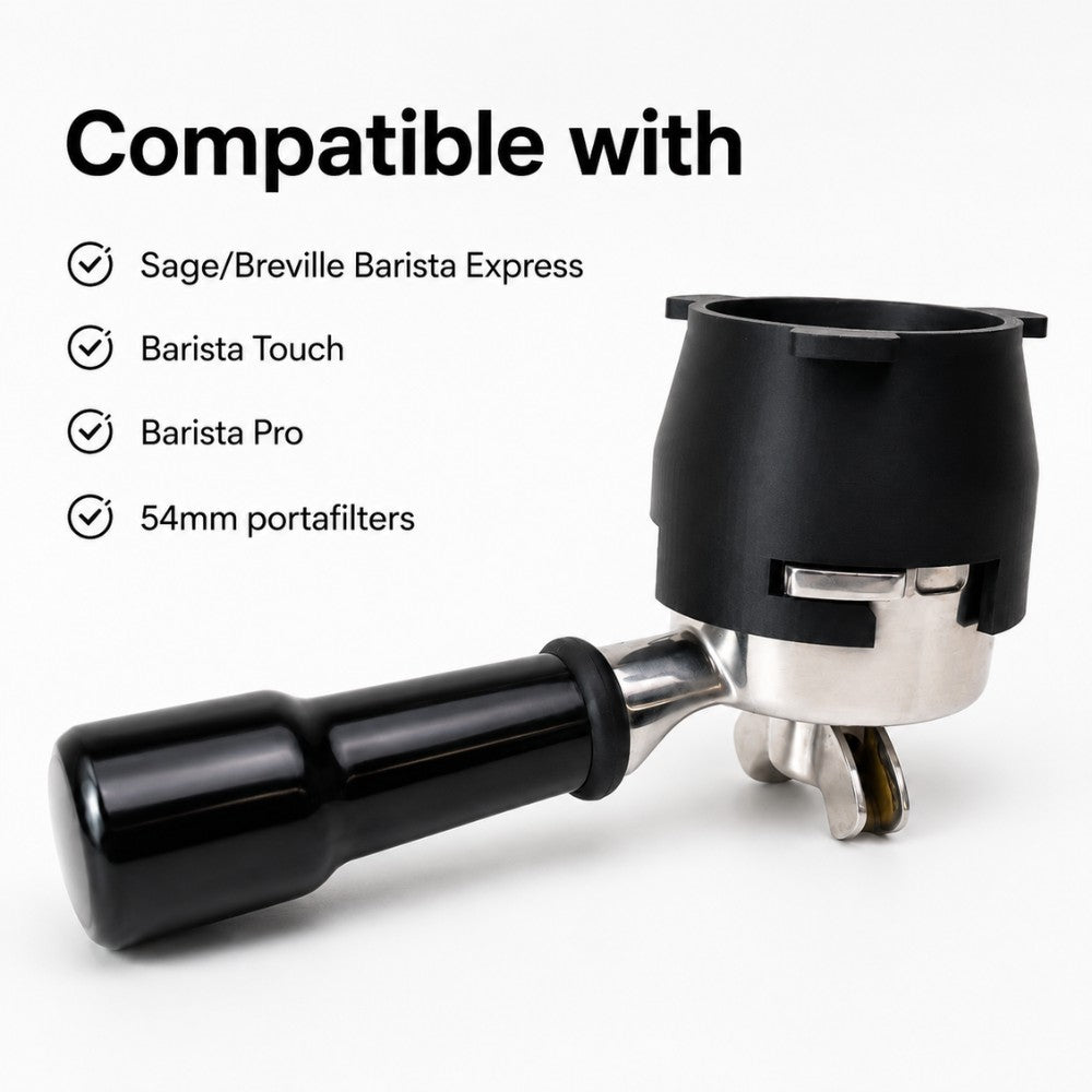 54mm Dosing Funnel with Grinder Activation Tab for Sage/Breville KNOCDIC®