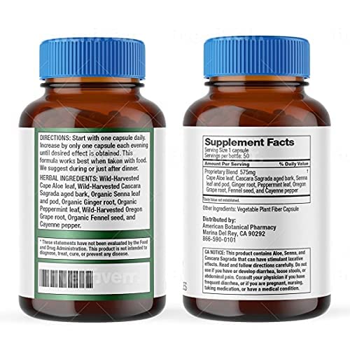 Dr. Schulze's Simply Herbs Easy Go Bowel Mover – 2 Pack Plant-Based Gentle Laxative