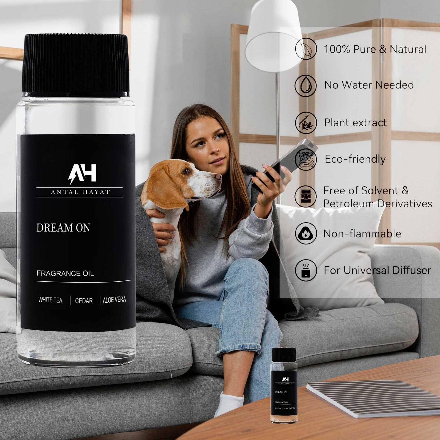 Antal Hayat Dream On 50mL Essential Oil – Westin Hotel Inspired Home Luxury Diffuser Oil