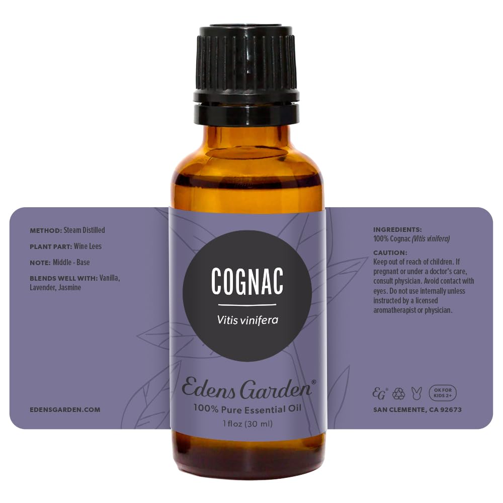 Edens Garden Cognac Essential Oil – 100% Pure Premium Grade, 30 ml