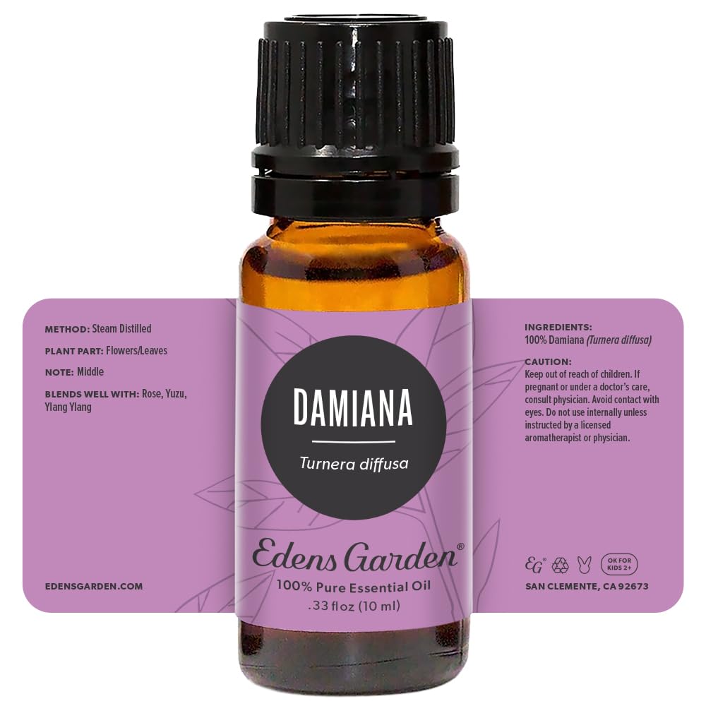 Edens Garden Damiana Essential Oil – 100% Pure, Premium Grade