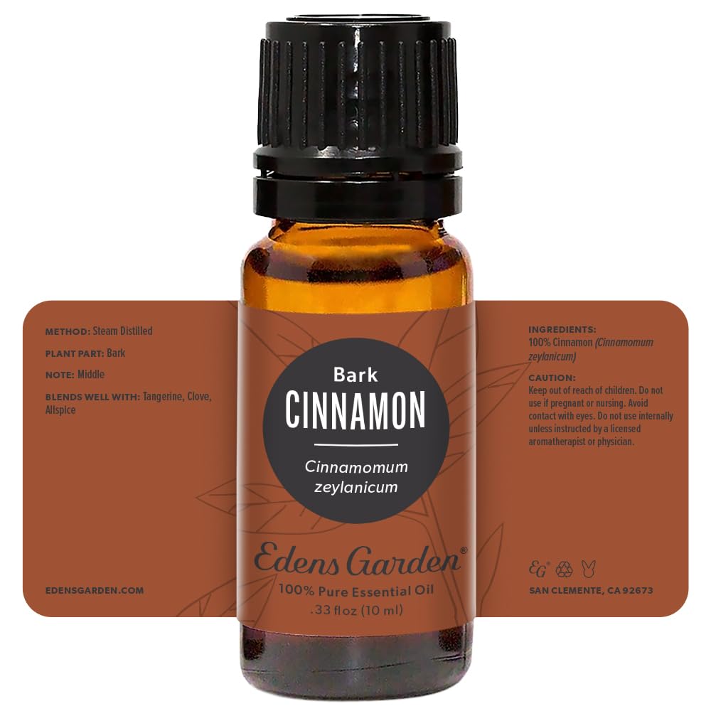 Edens Garden Cinnamon Bark Essential Oil – 100% Pure Premium Grade, Aromatherapy 10 ml