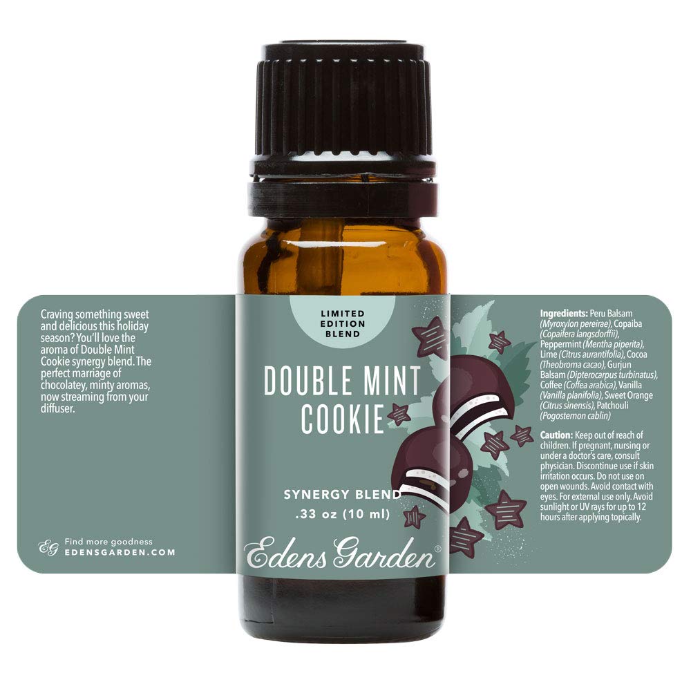 Edens Garden Double Mint Cookie Essential Oil Blend – 100% Pure, Premium Grade, 10 ml