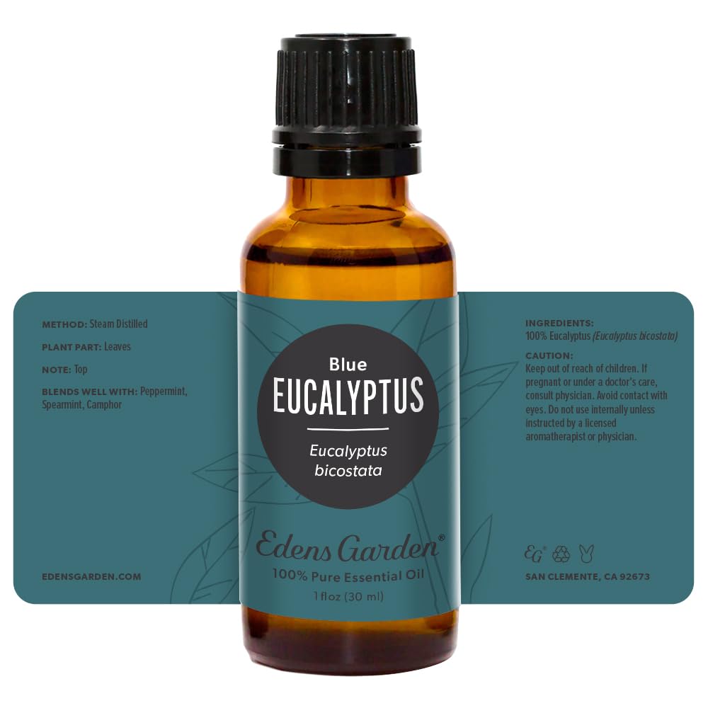 Edens Garden Eucalyptus-Blue Essential Oil - 100% Pure (30 ml)
