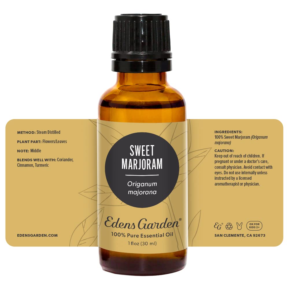 Edens Garden Sweet Marjoram Essential Oil - 30 ml | 100% Pure Premium Grade