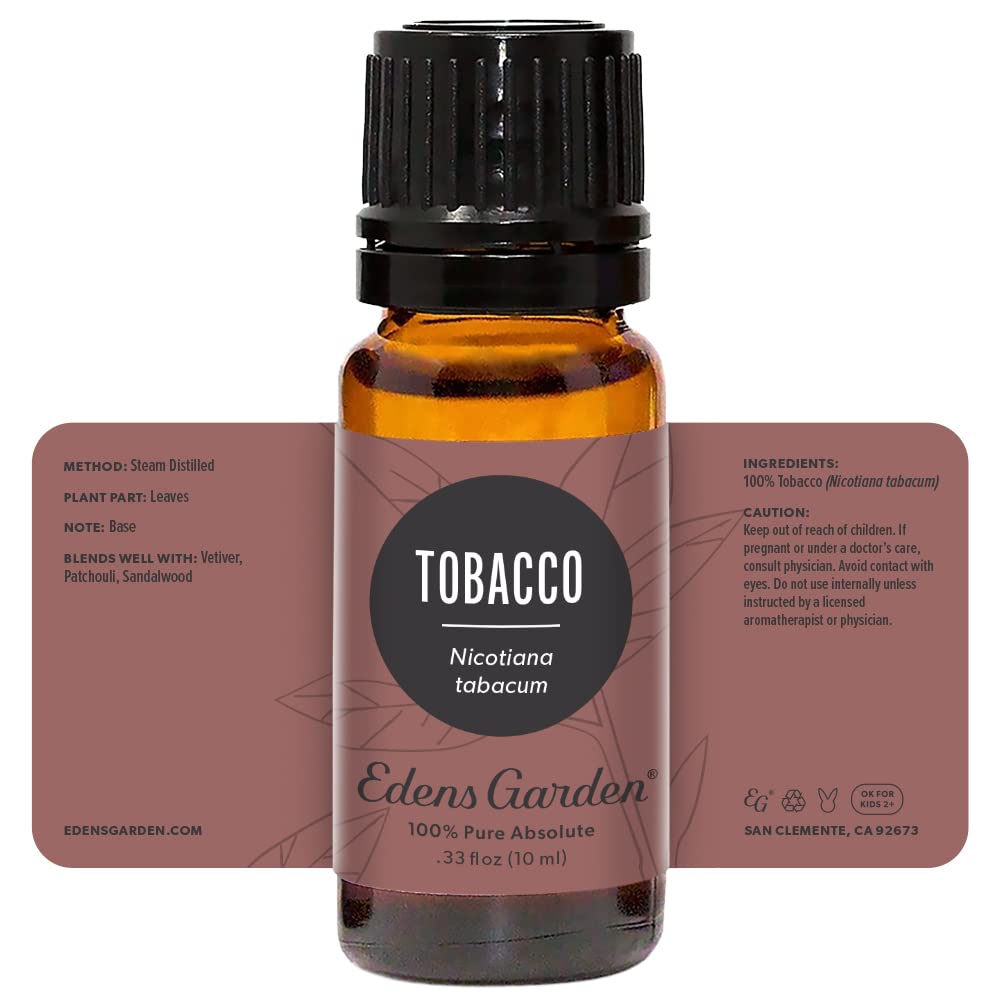 Edens Garden Tobacco Absolute Essential Oil – 100% Pure, 10 ml