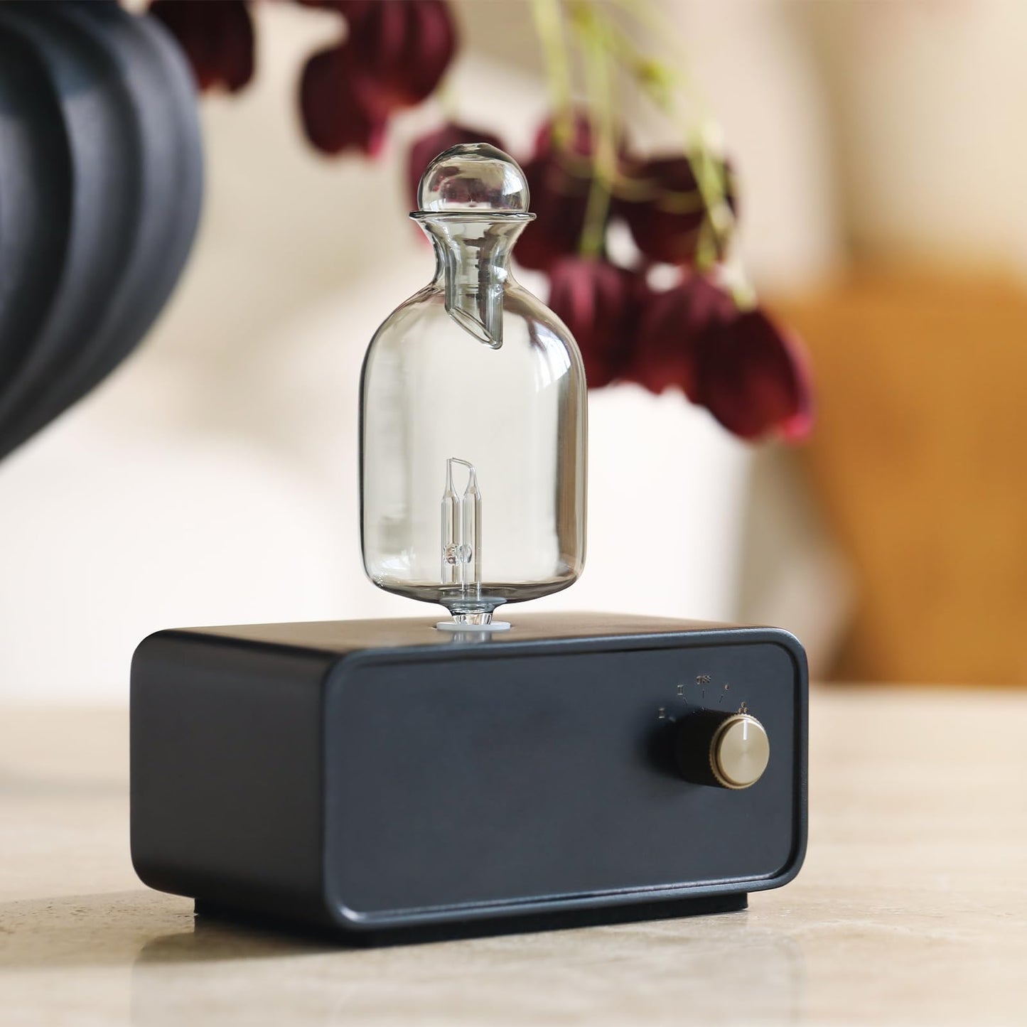 EldEast Aromatherapy Diffuser — Portable Waterless Nebulizing Diffuser with Timer & Auto Shut-Off