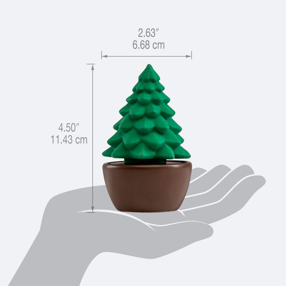 Ellia Evergreen Christmas Tree Porcelain Aroma Diffuser | Holiday Decor + Essential Oils