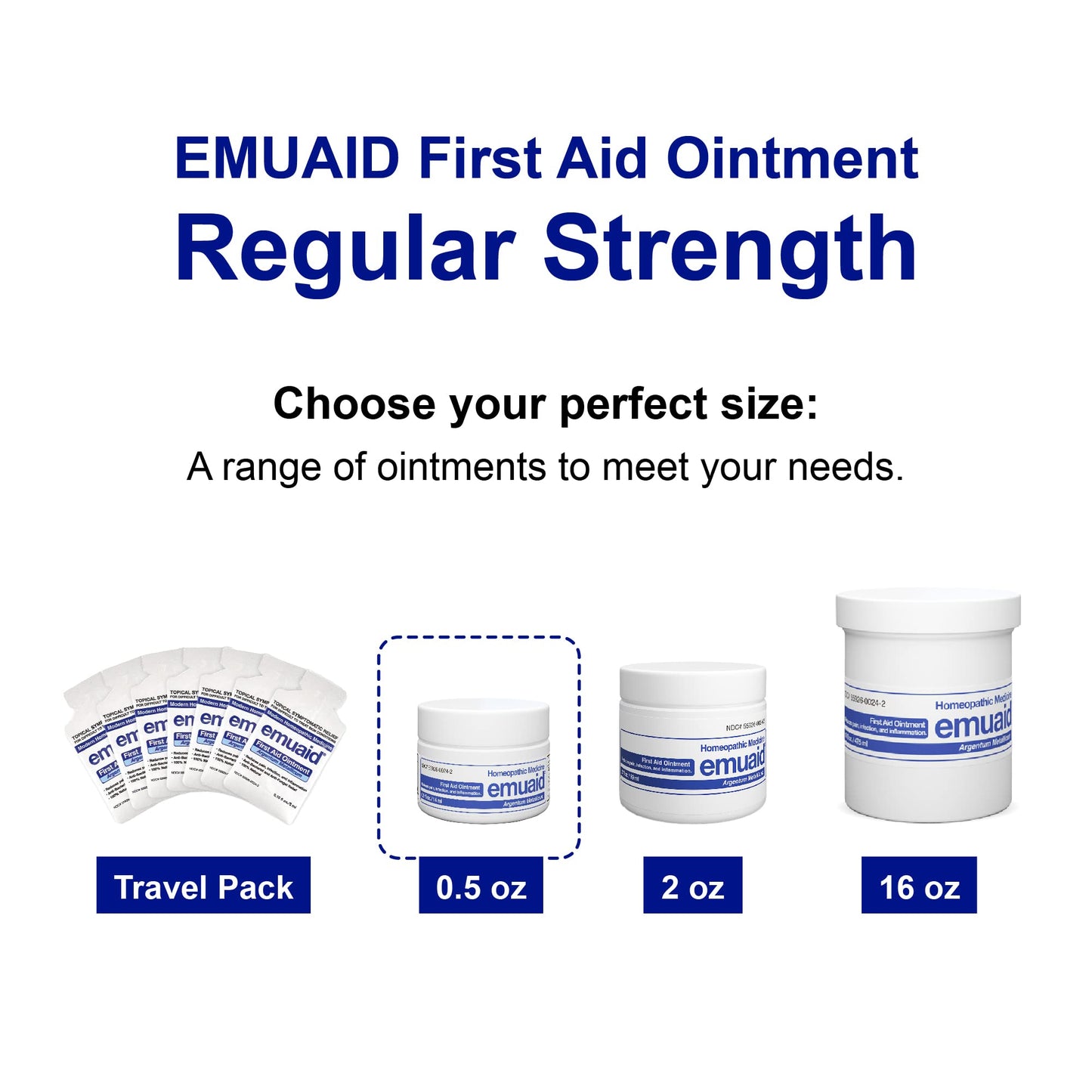 emuaid Ointment for Eczema & Psoriasis Relief – Steroid-Free, 0.5oz