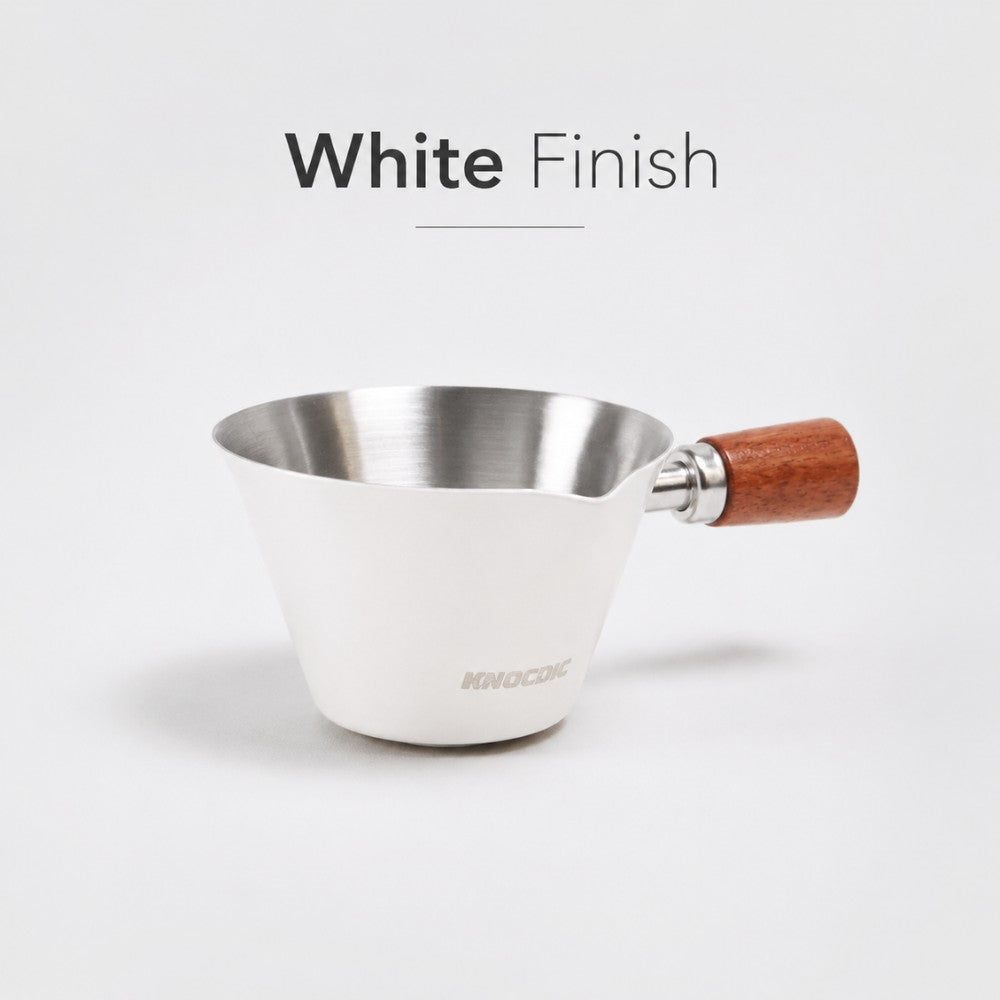 100ml Espresso Measuring Cup with Wooden Handle KNOCDIC®