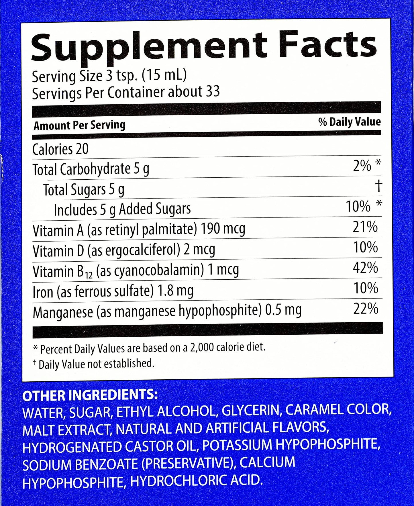 Ferrol Compound-Liquid Dietary Supplement 16.9 fl oz (500ml) | Iron & Immune Support