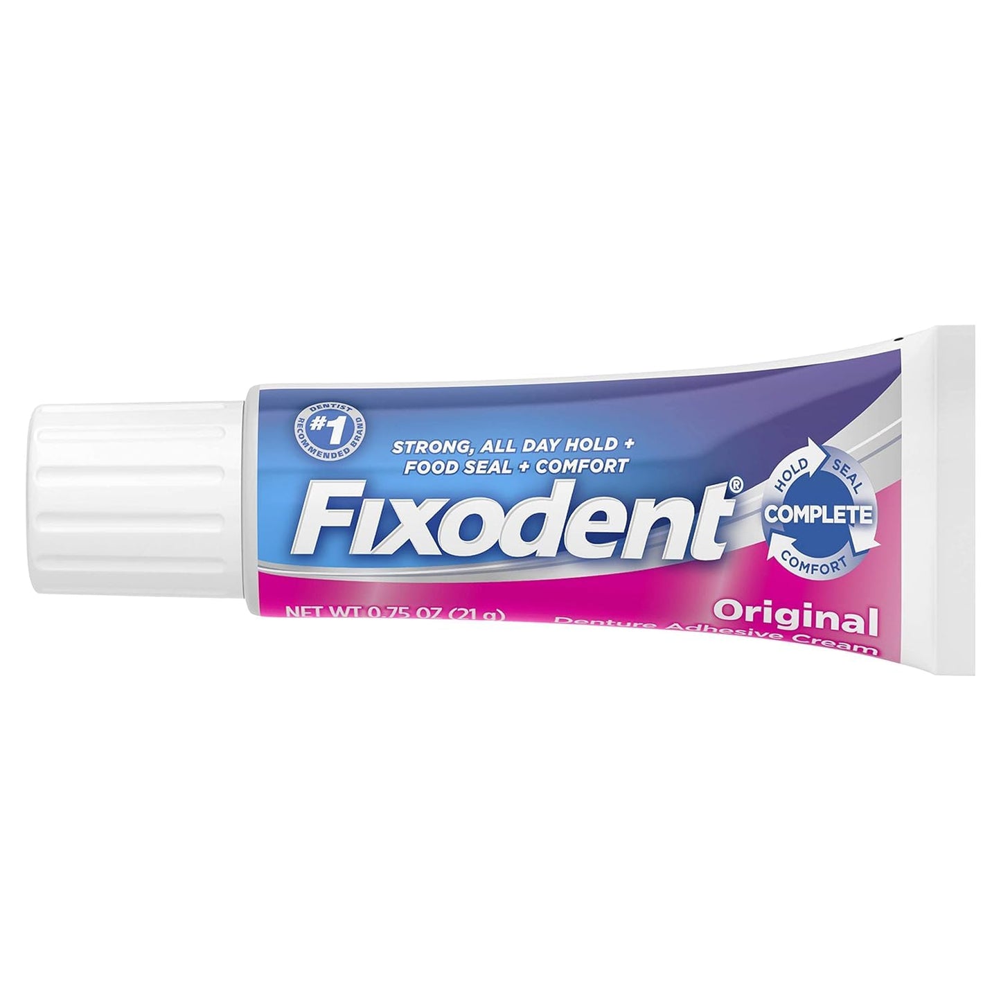 Fixodent Denture Adhesive Cream Original 0.75 oz – Pack of 12 | Secure Hold