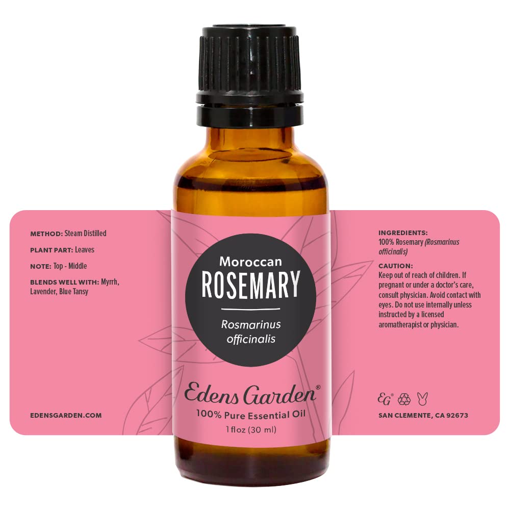 Edens Garden Rosemary Moroccan Essential Oil 30 ml | 100% Pure