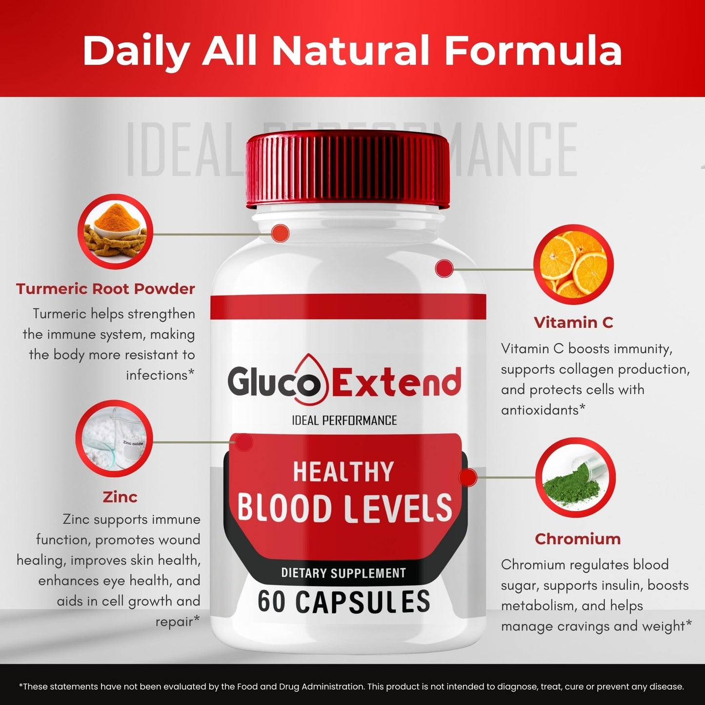 Gluco Extend Capsules - GlucoExtend Support Formula Maximum Strength (2 Pack) Official Reviews BritishVita | Premium UK Vitamins & Wellness Supplements