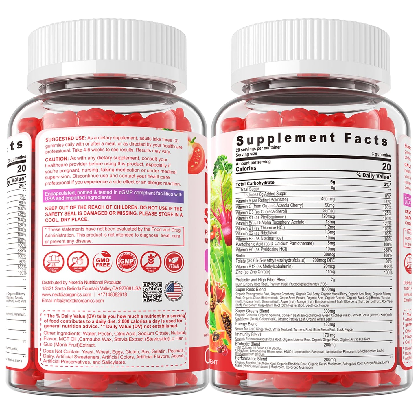 Super Reds Gummies – 40+ Superfoods for Immunity & Energy