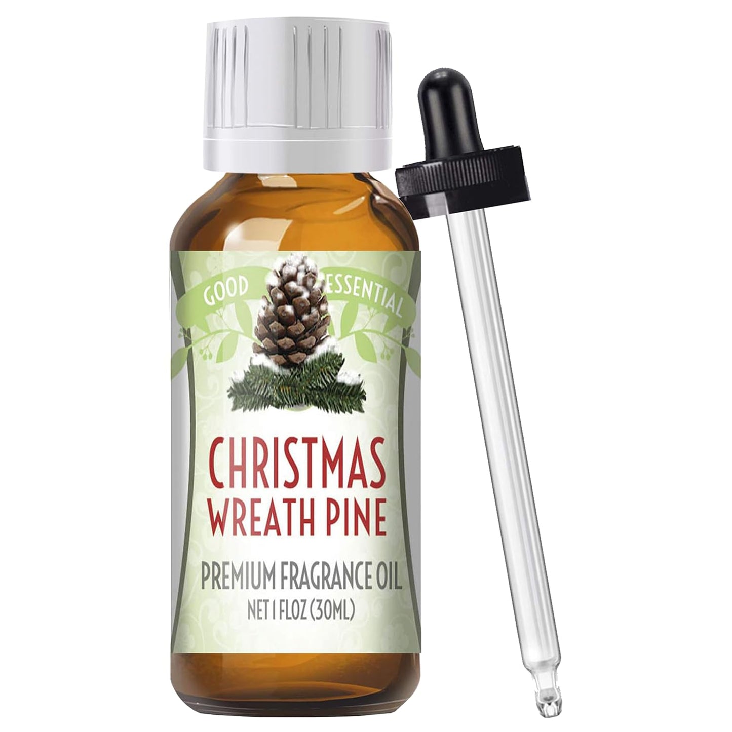 Good Essential Christmas Wreath Fragrance Oil – 30ml for Candles, Soaps & Diffusers