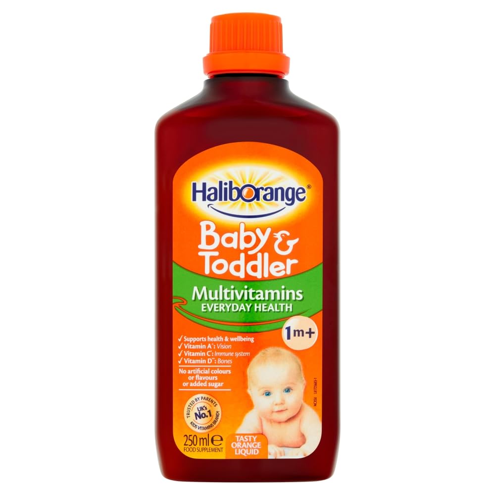 Haliborange All Natural Orange Flavour Multivitamni Liquid for Kids