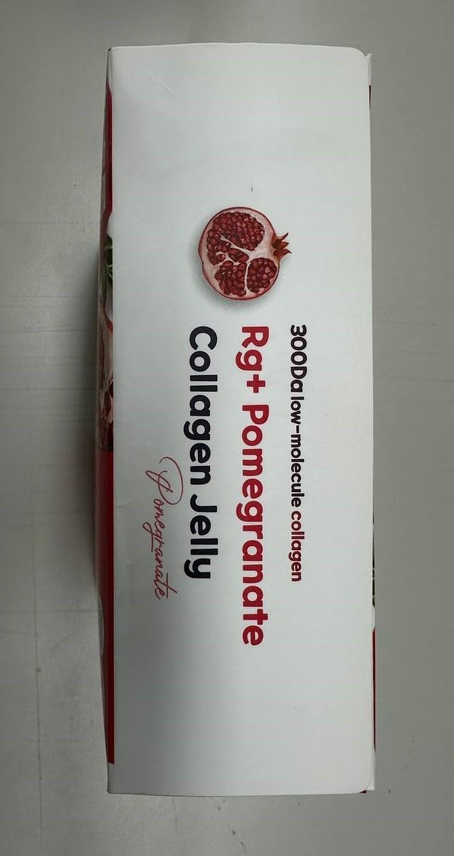 HAMCHOROK Pomegranate Collagen Jelly Sticks – Anti-Aging Korean Beauty, 20g x 30 (Skin, Hair & Nails)