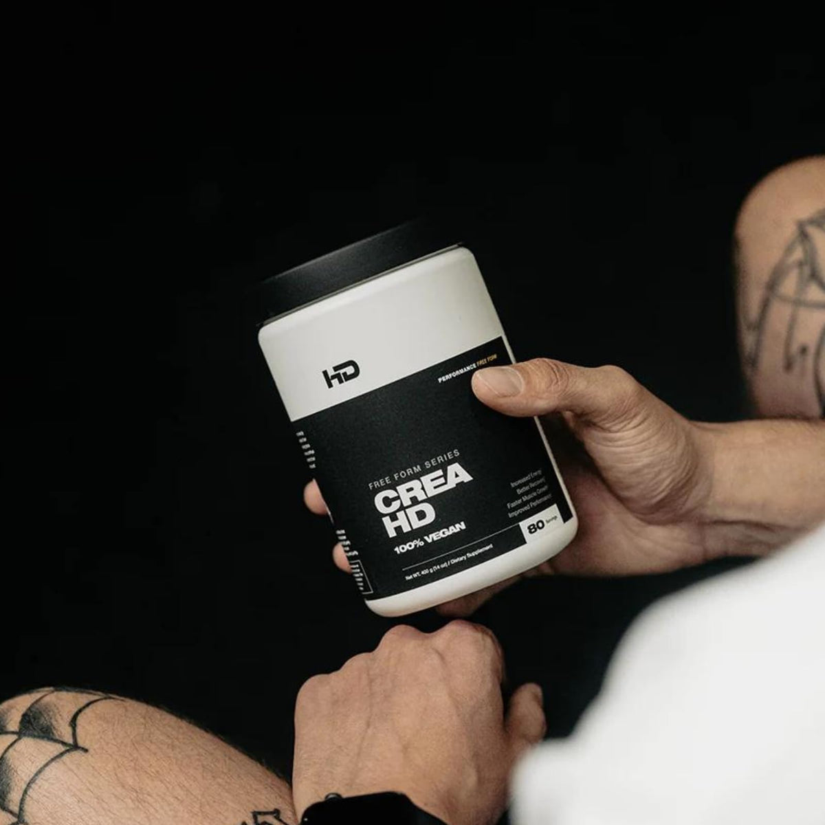 HD Muscle CreaHD Creapure | 100% Vegan Creatine Monohydrate | 80 Servings BritishVita | Premium UK Vitamins & Wellness Supplements