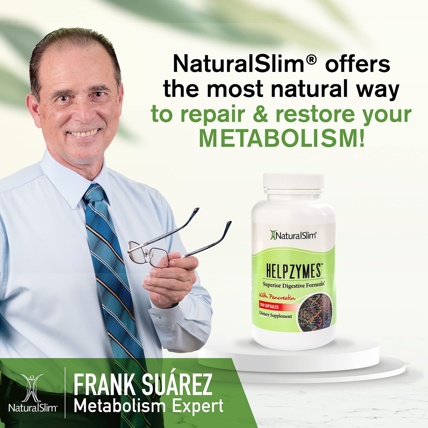 Helpzymes Digestive Enzymes for Digestion, Gut Health & Bloat Relief – 100 Capsules