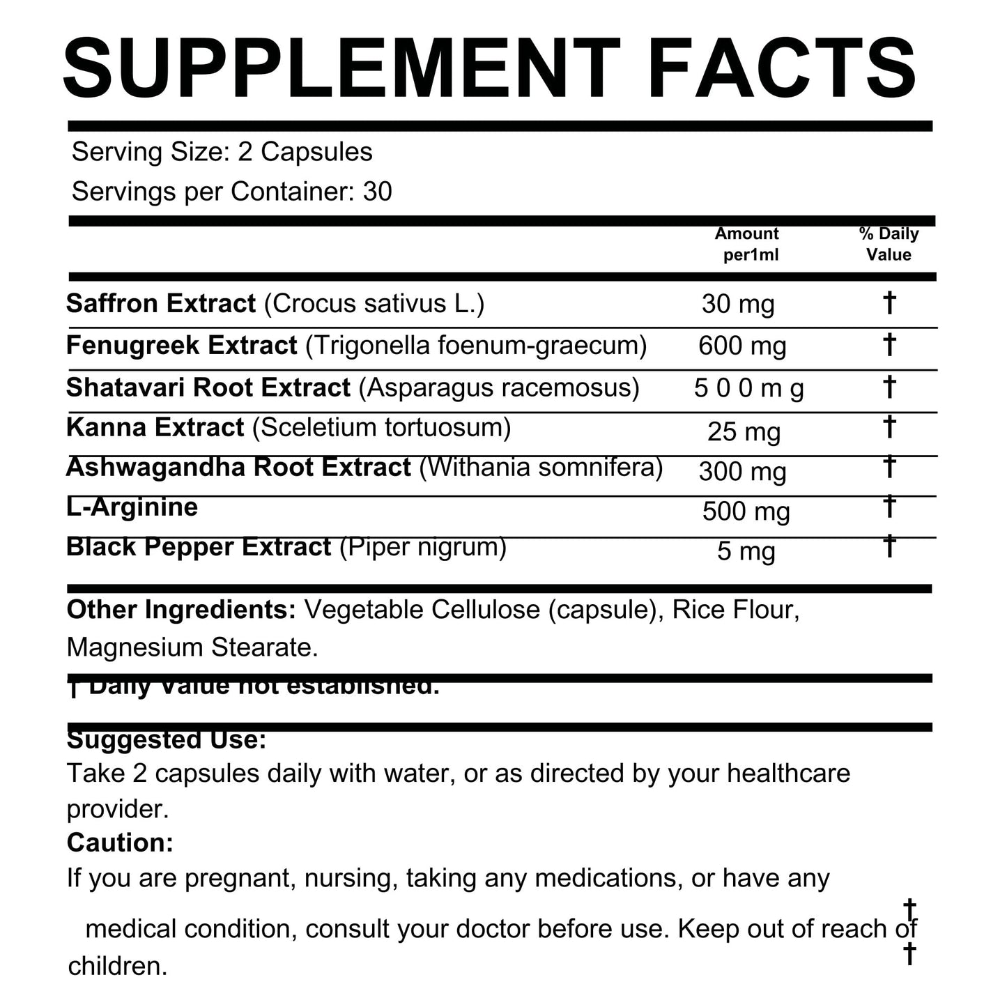 Her Spark Menopausal Libido & Mood Support - Female Hormone Balance & Desire Booster with Ashwagandha Fenugreek & Shetavari - Hormone-Free, Vegan Menopause Supplement