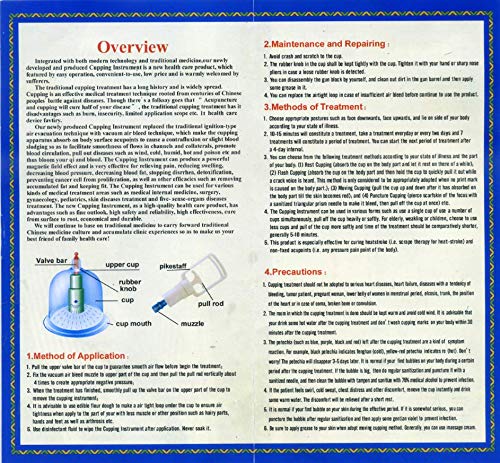 EverOne Biomagnetic Chinese Cupping Therapy Set - 24 Vacuum Suction Cups | Hijama