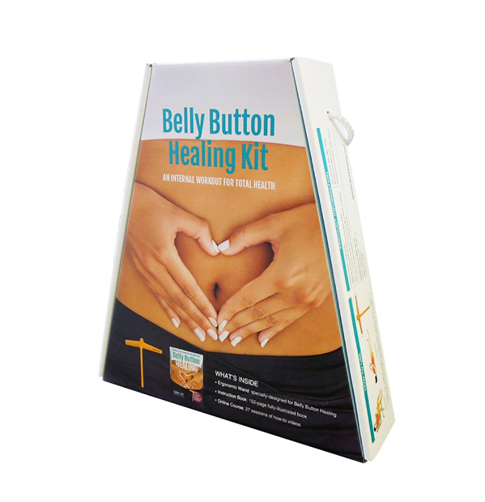HSP Belly Button Healing Kit – Self-Acupressure Wand for Stress Relief, Gut Health & Energy