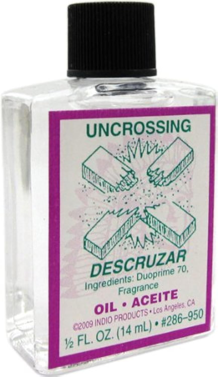 INDIO Uncrossing Oil 1/2 oz – Spiritual Cleansing & Ritual Oil