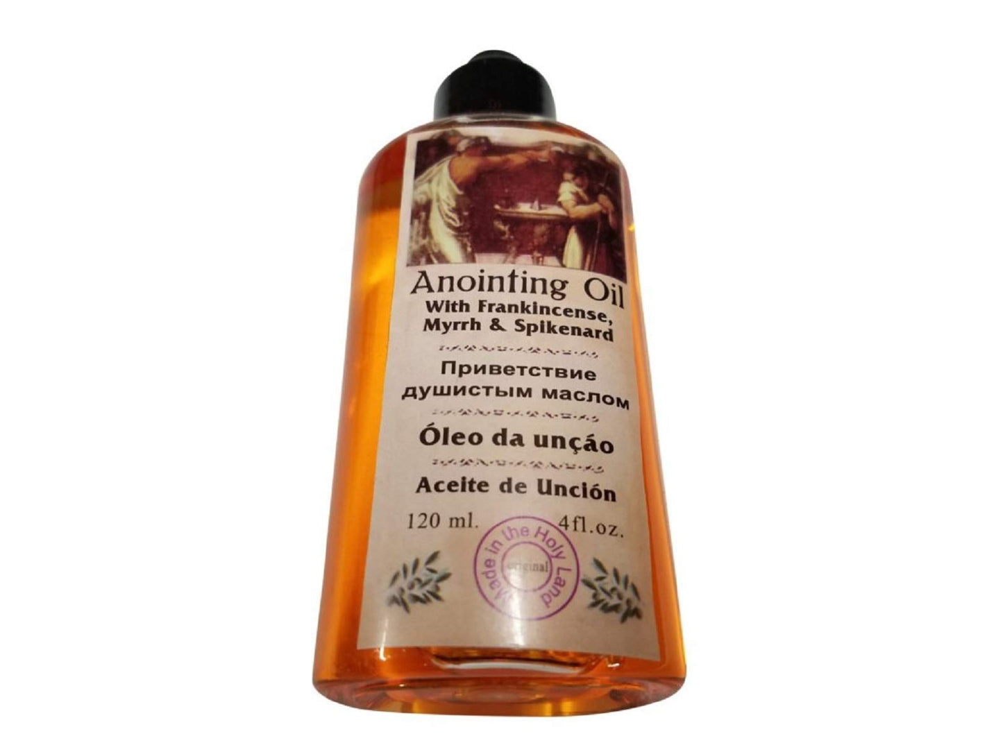 Israel Anointing Oil – Frankincense, Myrrh & Spikenard 120ml | 4 fl oz
