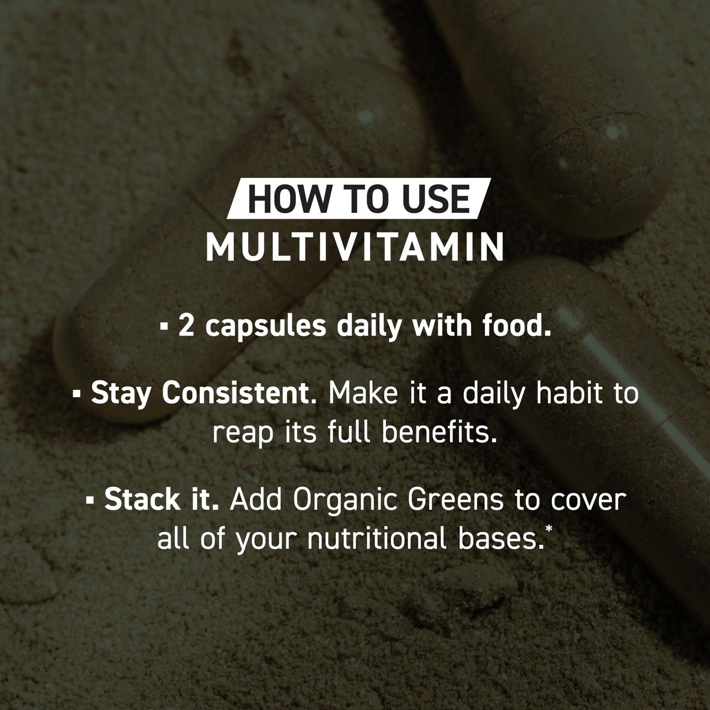 Kaged Multivitamin Capsules – Plant-Based, Organic Fruits & Veggies | 30 Servings