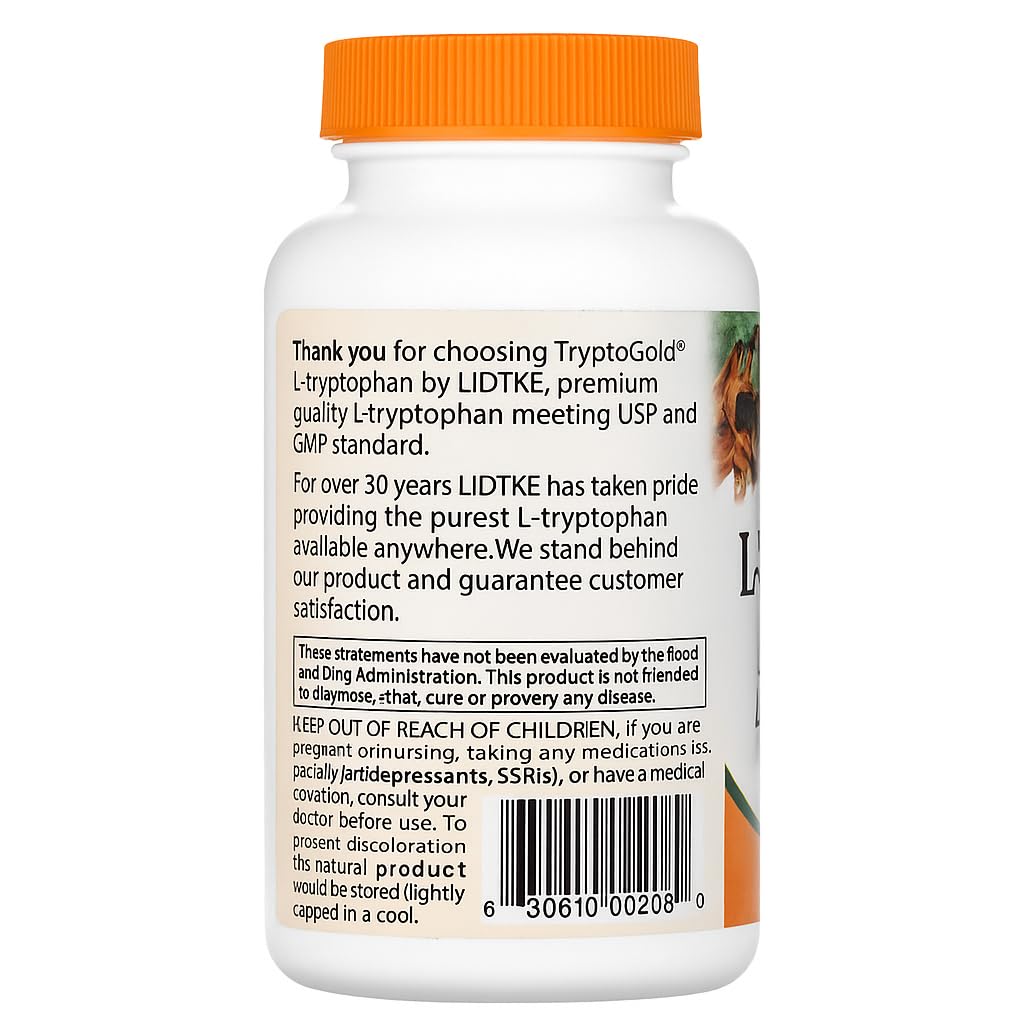 Lidtke Technologies L-Tryptophan Capsules – 120 Count BritishVita | Premium UK Vitamins & Wellness Supplements
