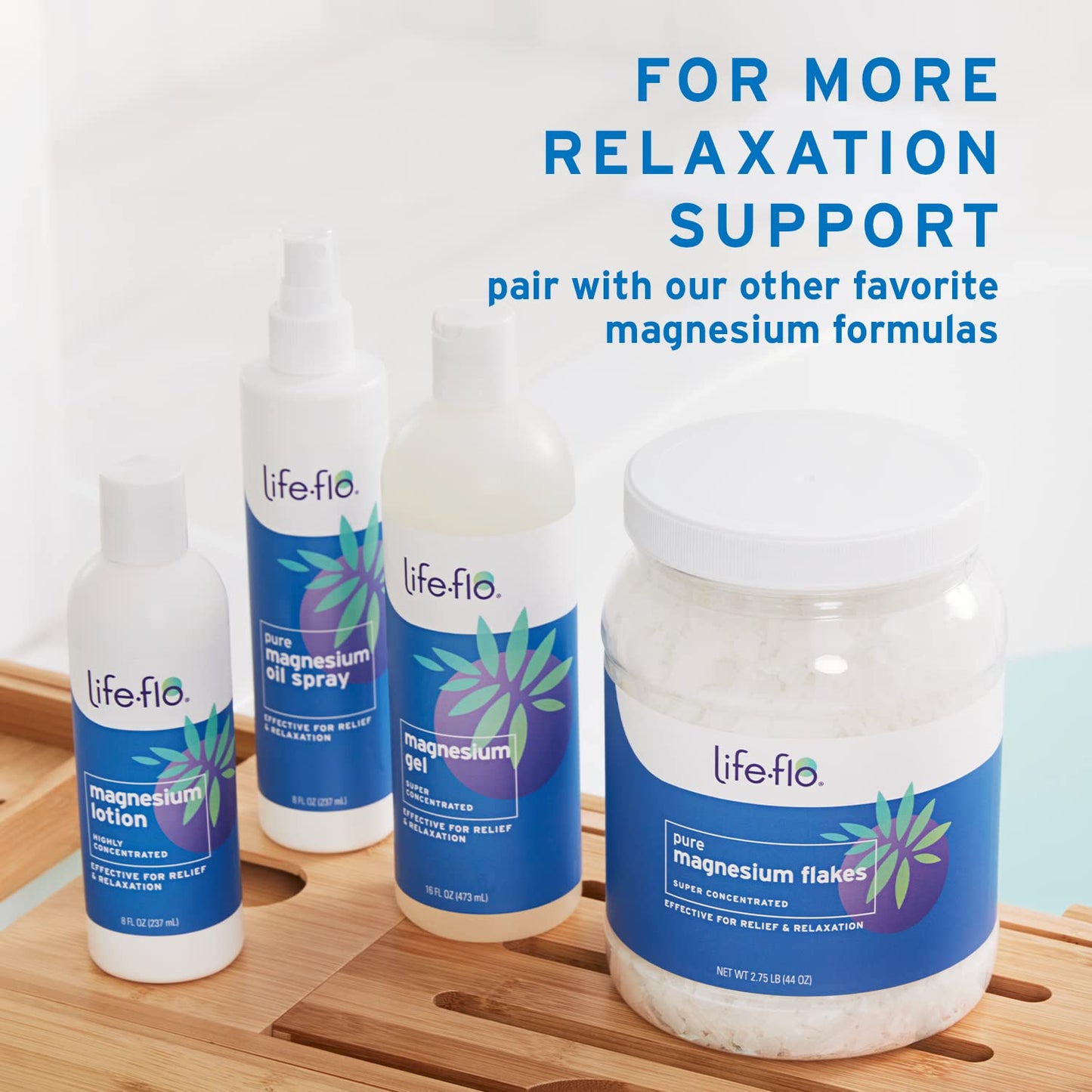 Life-flo Magnesium Gel – Zechstein Magnesium Chloride, 16 oz