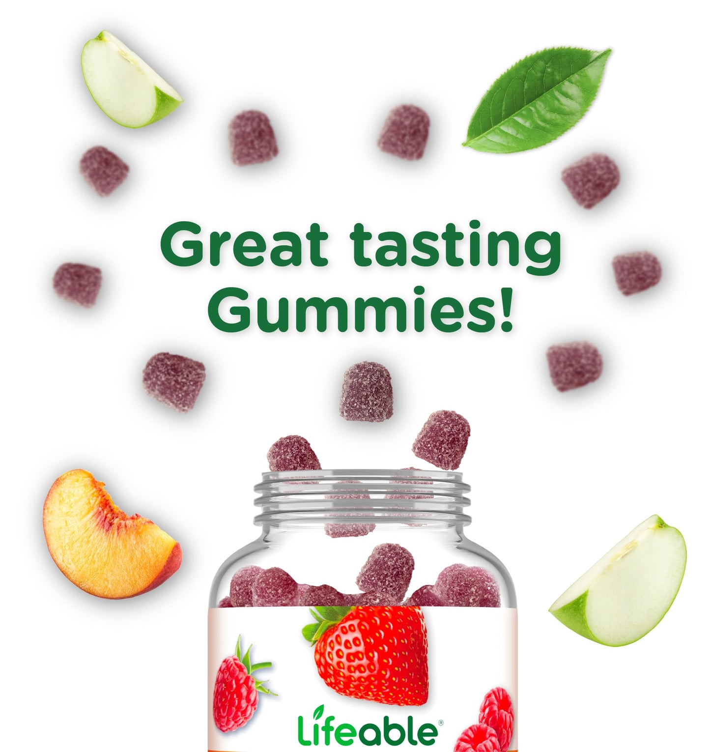 Lifeable Vitamin E Gummies 400 IU – 90 Gummies | Skin, Eye Health & Immune Support