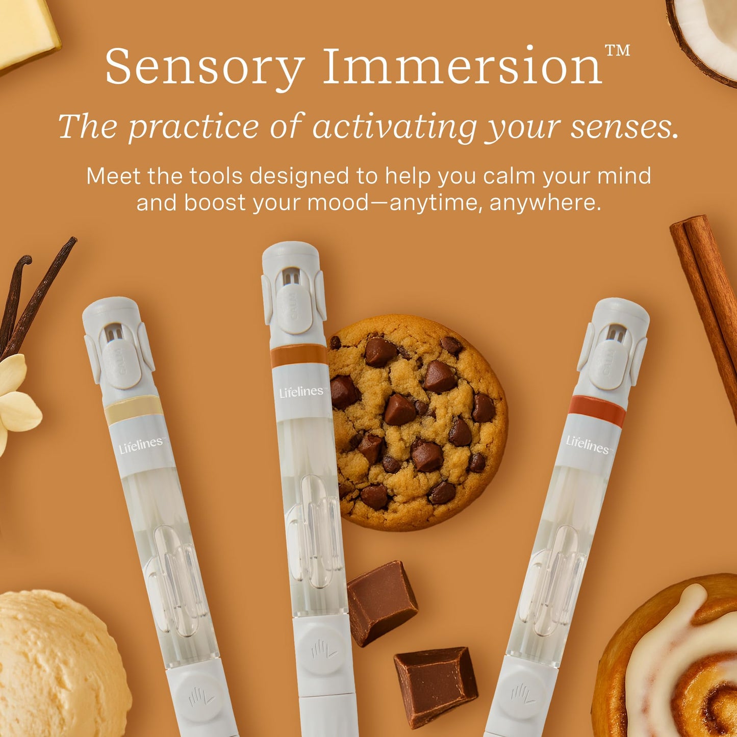 Lifelines Pen Diffuser Set – Chocolate Chip Cookie Aromatherapy Pen