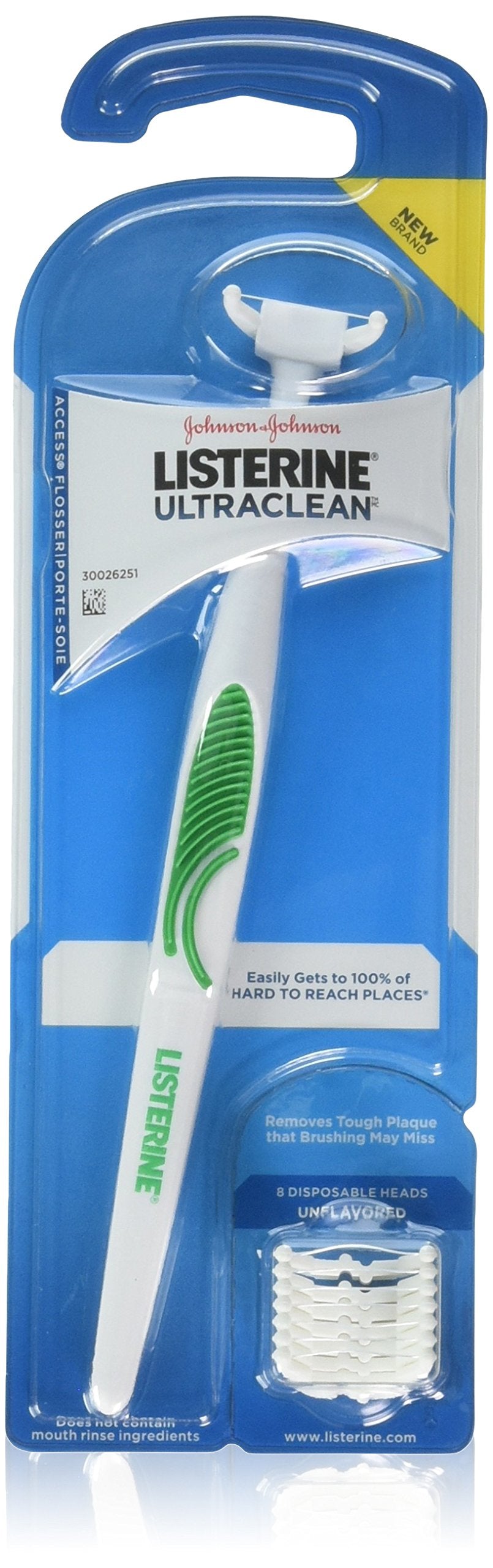 Listerine Ultra Clean Access Flosser Starter Pack – Reach 100% of Hard-to-Reach Places