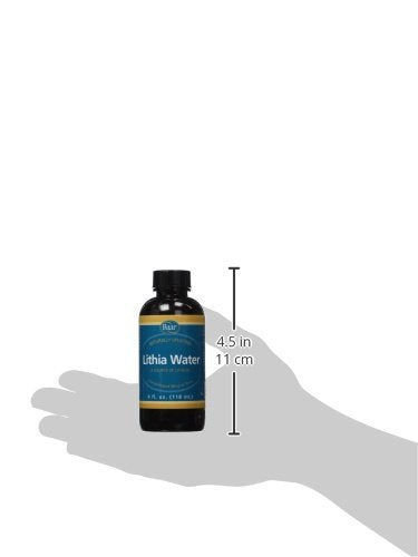 Lithia Water, 4 fl oz (Pack of 2) - Calms, Balances Moods, Supports Kidneys & Adrenal Function