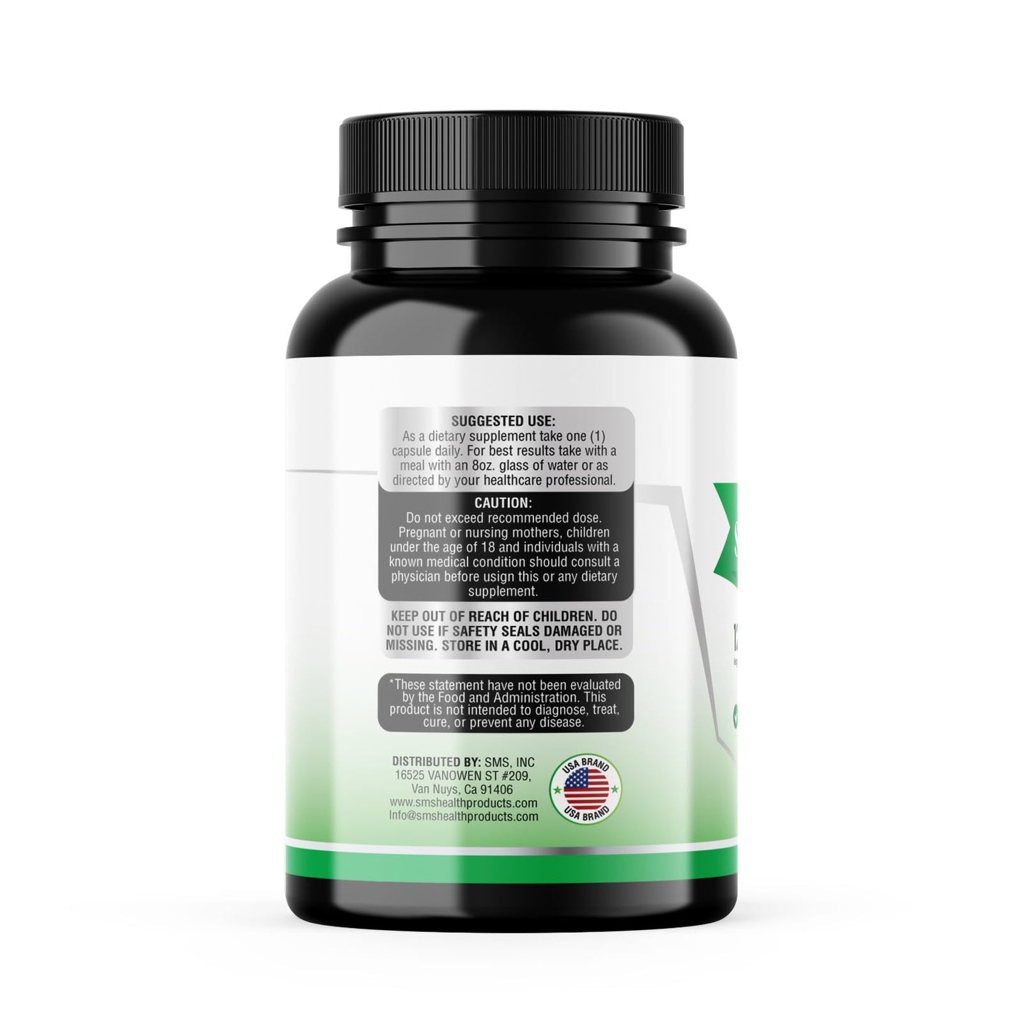 Saw Palmetto 20:1 Extract — 40% Fatty Acids | 120 Vegan Capsules | 4-Month Supply | Non-GMO | Made in USA