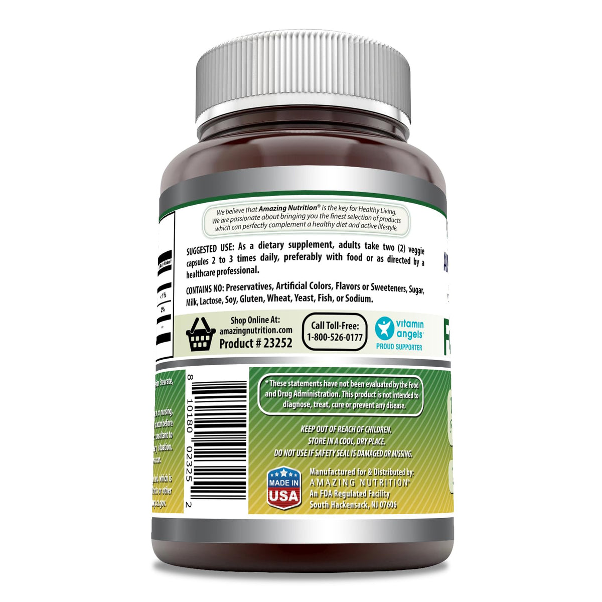 Amazing Formulas Fenugreek Seed Supplement | 610 Mg | 360 Veggie Capsules | Non-GMO | Gluten Free | Made in USA (Pack of 2) BritishVita | Premium UK Vitamins & Wellness Supplements