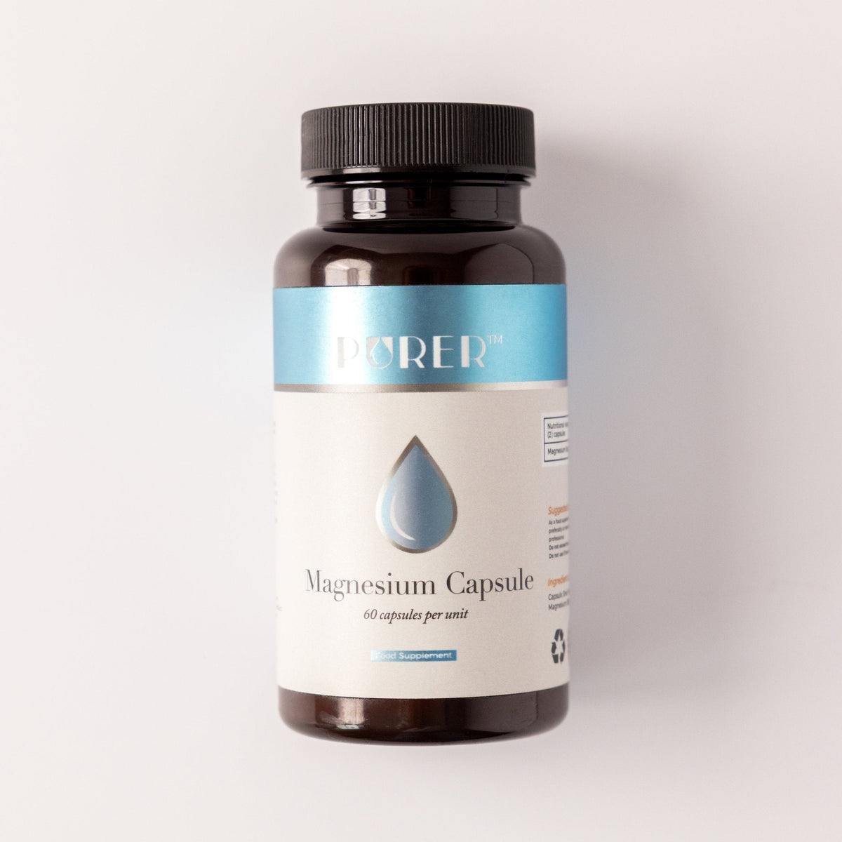 Magnesium Capsule - absorbable magnesium bisglycinate BePurer