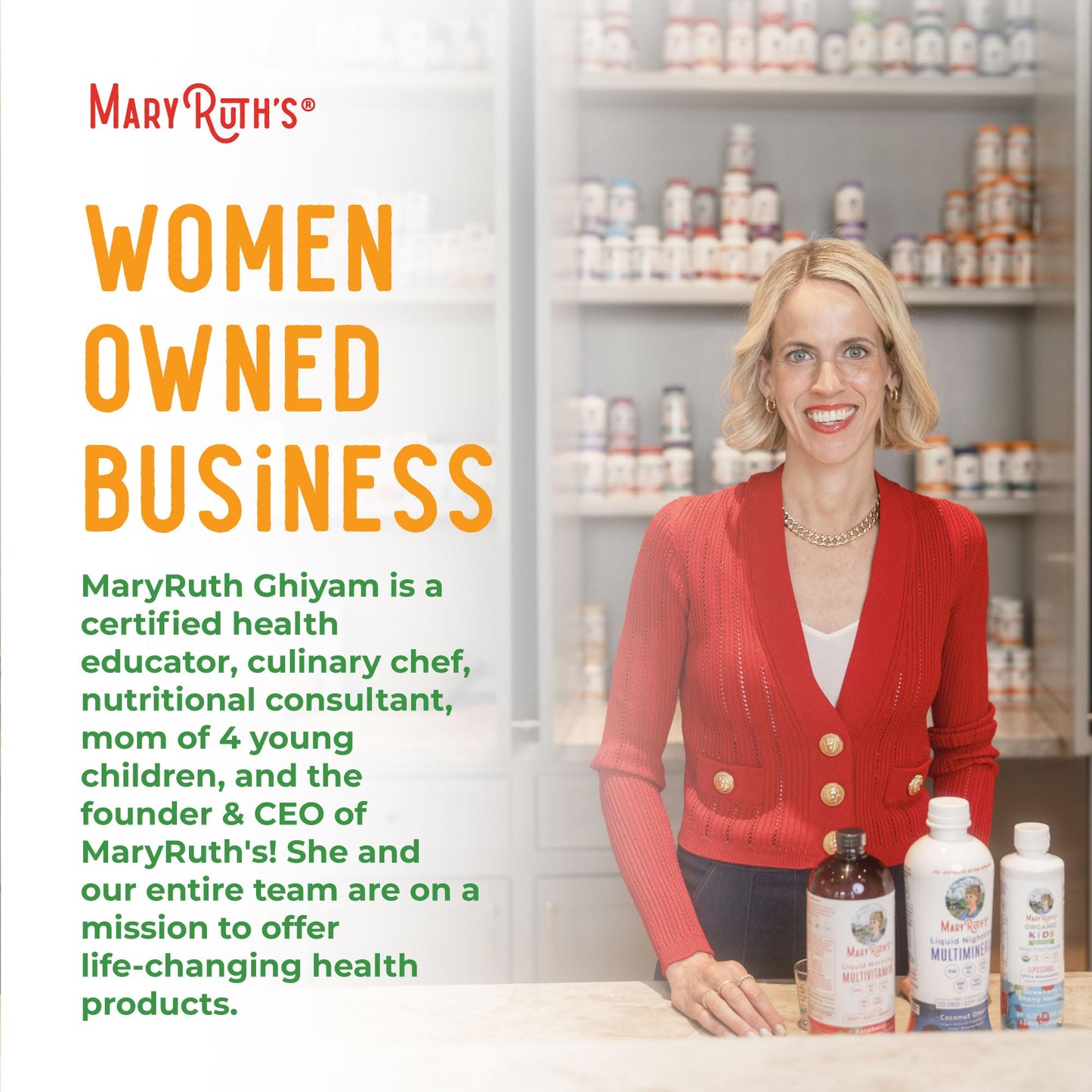 MaryRuth Organics Vitamin E Liquid Drops - 2 Month Supply | Sugar Free, Vegan