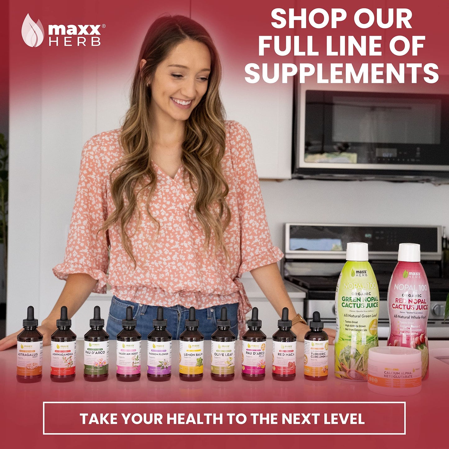 Maxx Herb Red Maca Root Extract | Max Strength Liquid Drops 4oz