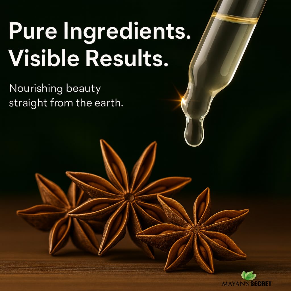 Mayan's Secret 4oz Anise Star Essential Oil - Pure & Undiluted