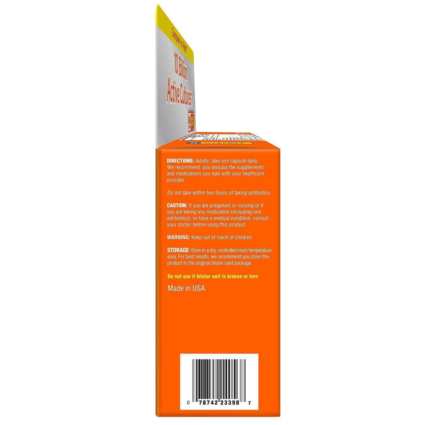 Member's Mark 5X Probiotic Digestive Care Supplement - 2/42ct. Bottles