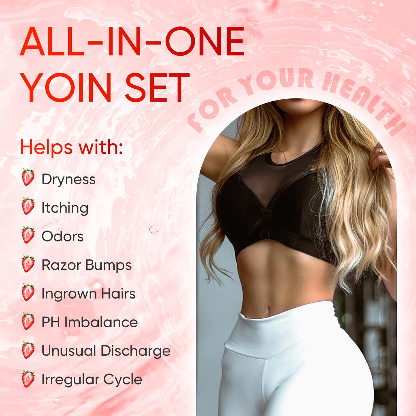 Menomino Feminine Wash, Yoni Bar & Yoni Oil for Women – pH Balanced Intimate Care Set